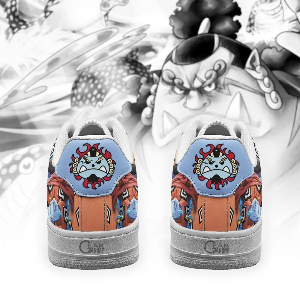 Jinbei Air Sneakers Custom Anime One Piece Shoes  For Fan