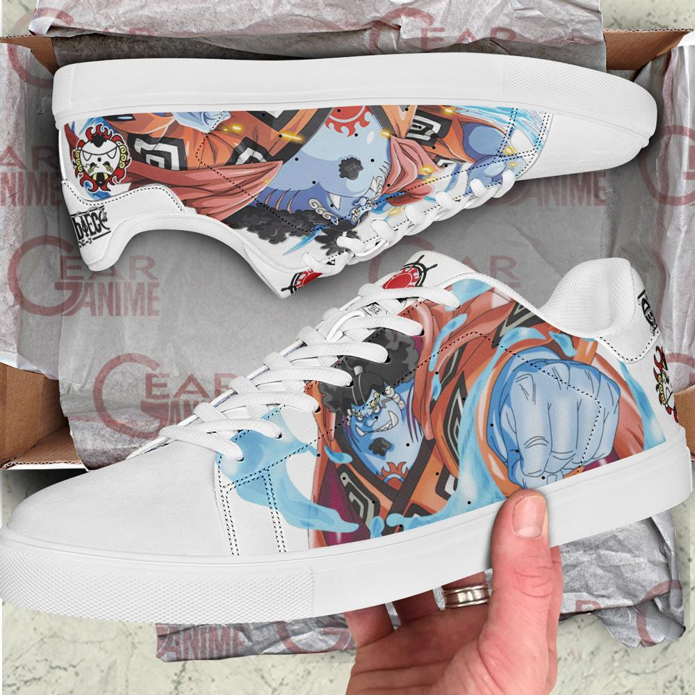 Jinbei Skate Shoes One Piece Custom Anime Shoes