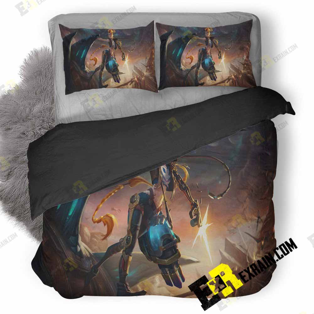 Jinx League Of Legends X 3D Customized Duvet Cover Bedding Set