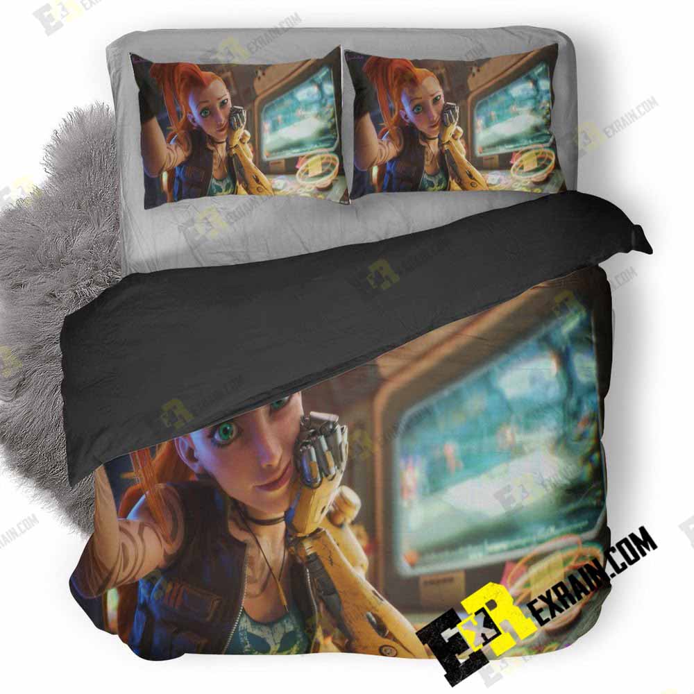 Jinx League Of Legends Zr 3D Customized Duvet Cover Bedding Set