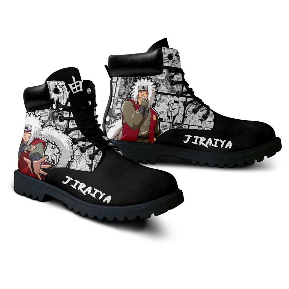 Jiraiya Boots Manga Anime Custom Shoes