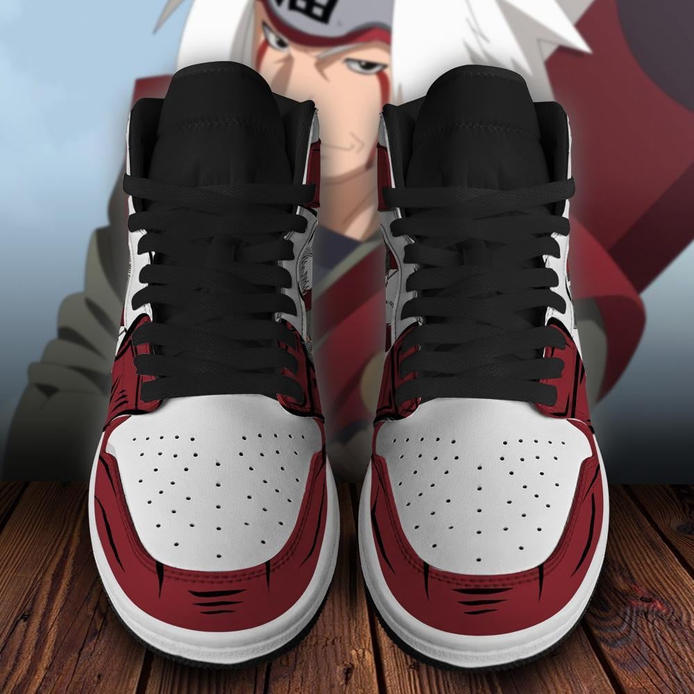 Jiraiya JD1s Sneakers Toad Sage Anime Shoes For Fan, Air Jordan Hightop