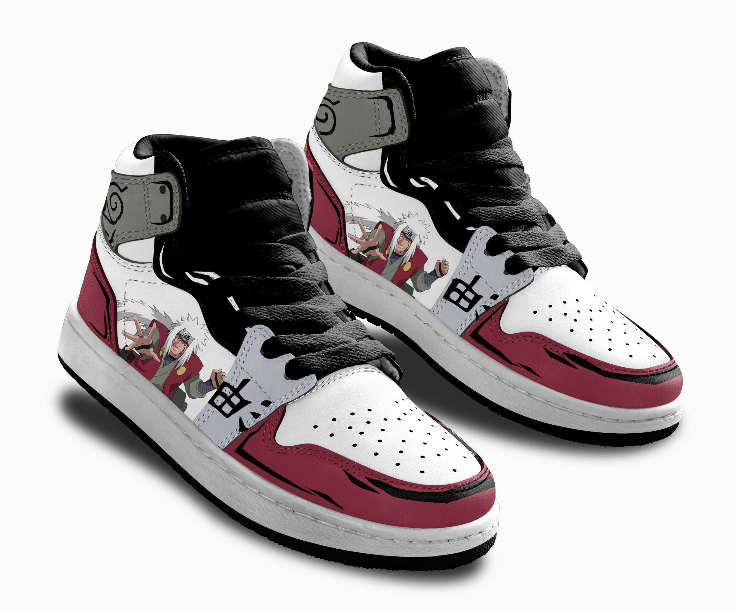 Jiraiya Kids Sneakers Custom Anime NRT Shoes For Kids