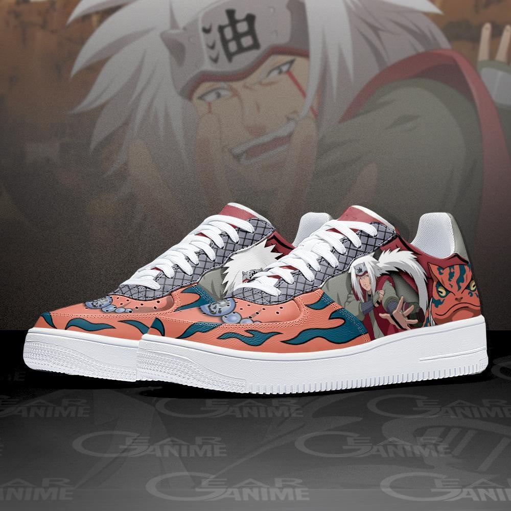 Jiraiya Pervy Sage Air Sneakers Custom NRT Anime Shoes