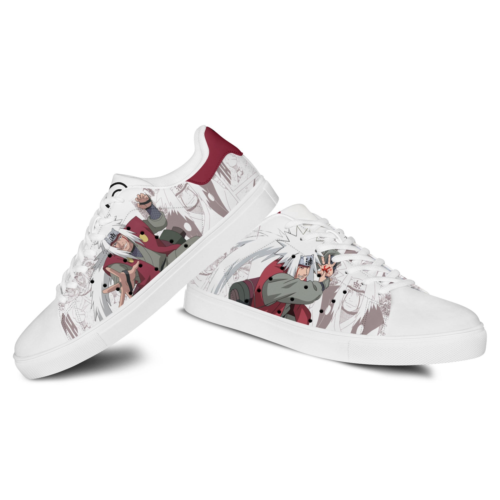 Jiraiya Skate Sneakers Custom NRT Anime Shoes
