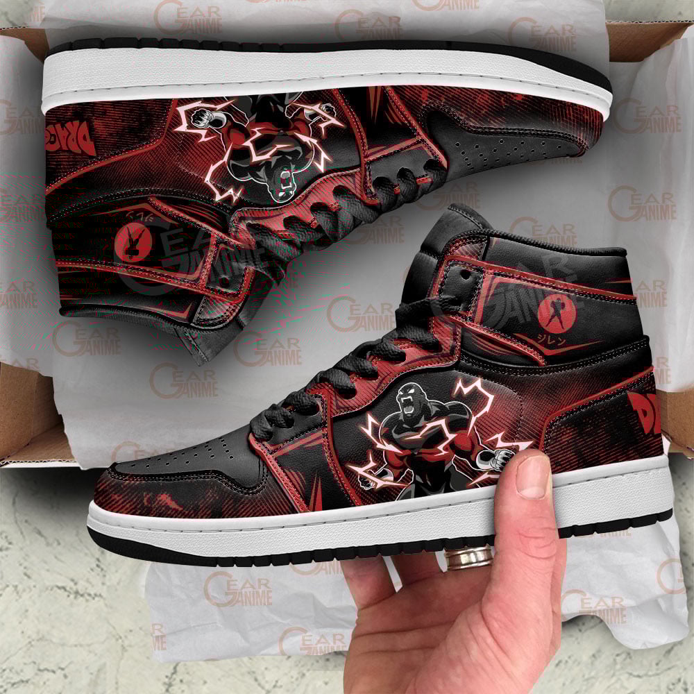 Jiren JD1s Sneakers Dragon Ball Anime Shoes Manga Gift For Fans, Air Jordan Hightop