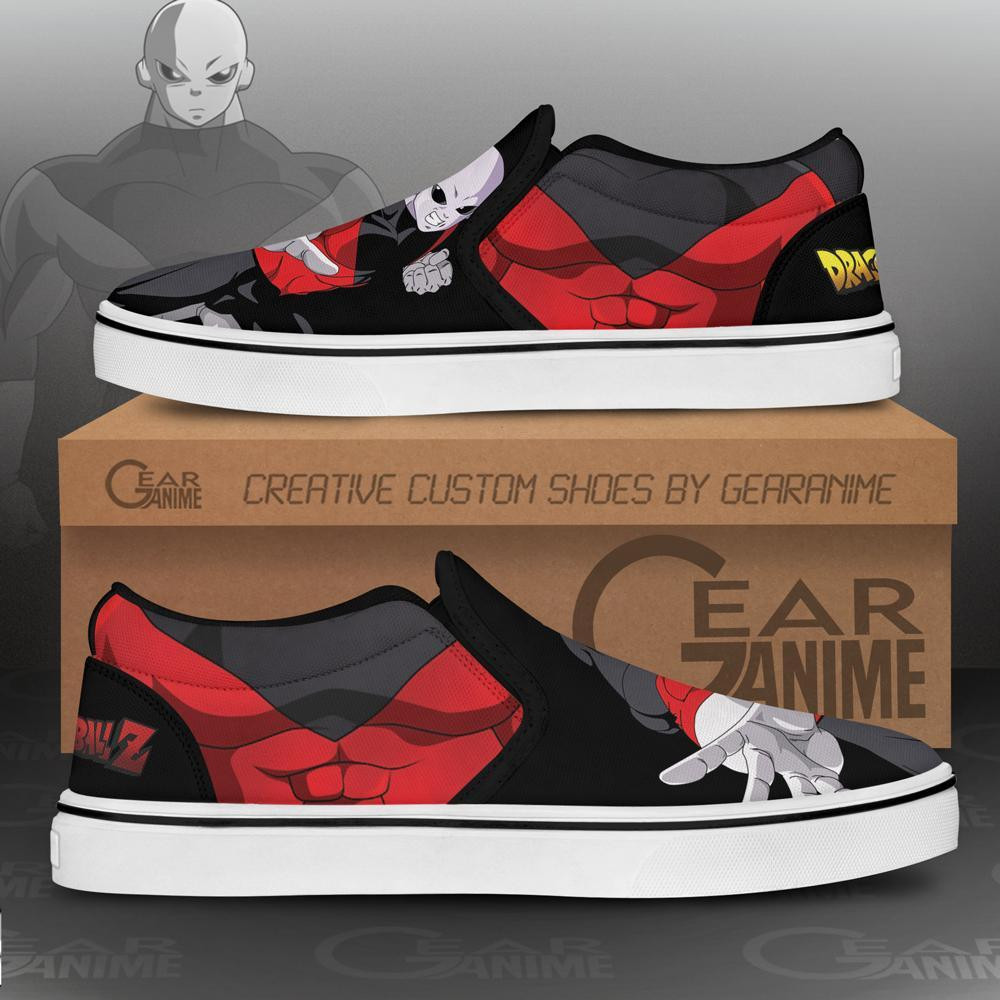 Jiren Slip-On Shoes Canvas Dragon Ball Custom Anime Shoes