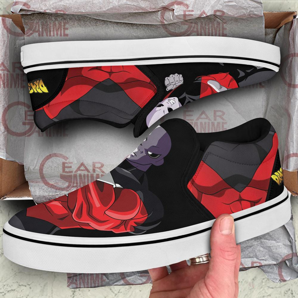 Jiren Slip-On Shoes Canvas Dragon Ball Custom Anime Shoes