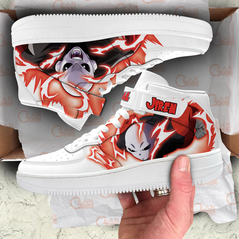 Jiren Sneakers Air Mid Custom Dragon Ball Anime Shoes