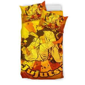Jiu Jitsu 3D Customized Duvet Cover Bedding Set