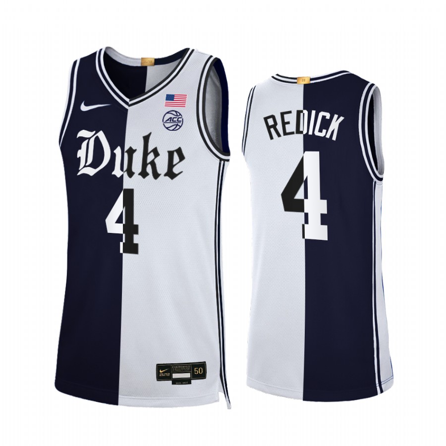 JJ Redick Duke Blue Devils Black White Jersey Cameron Brotherhood Limited Split Edition