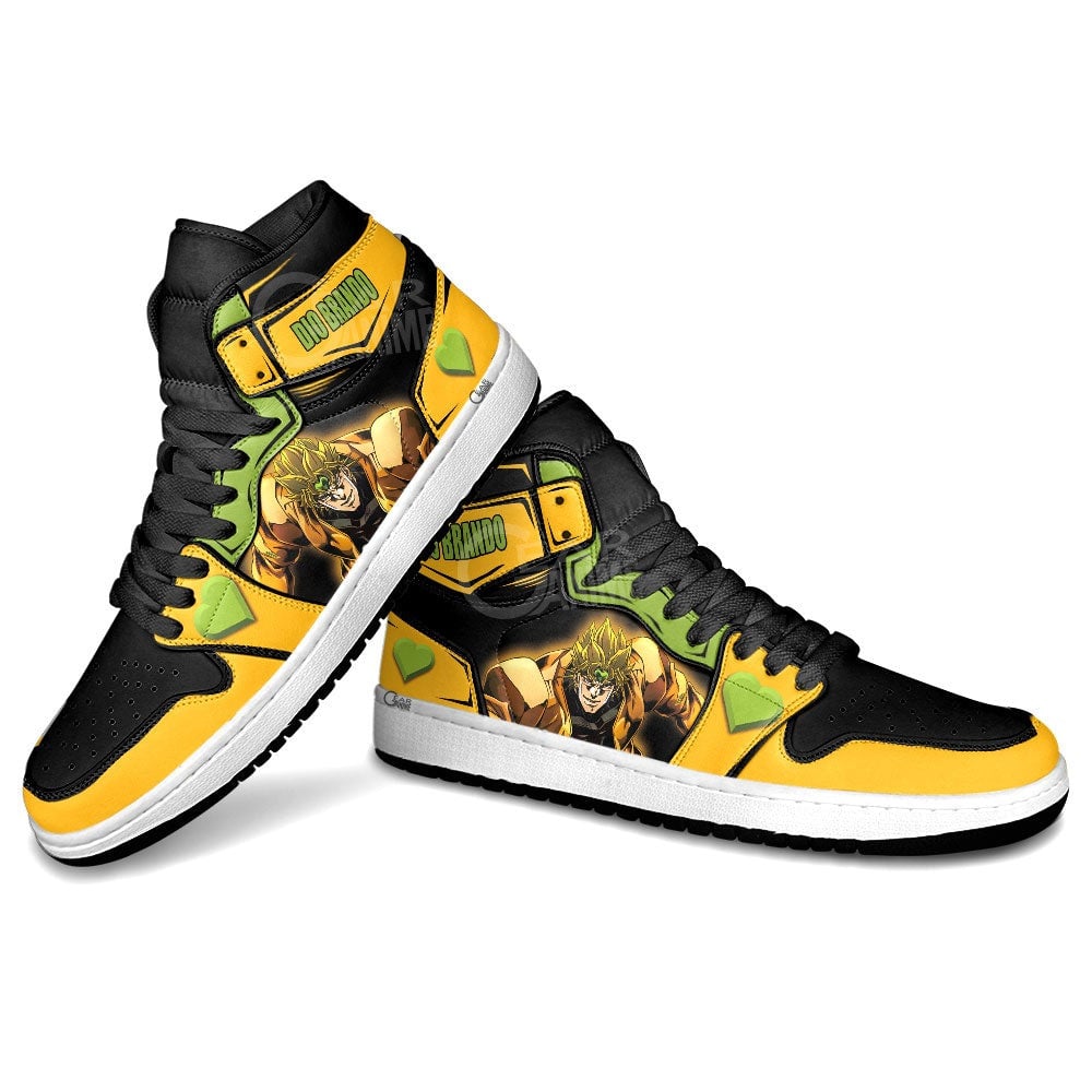 JJBA Dio Brando Anime Shoes For JoJo’s Fans, Air Jordan Hightop