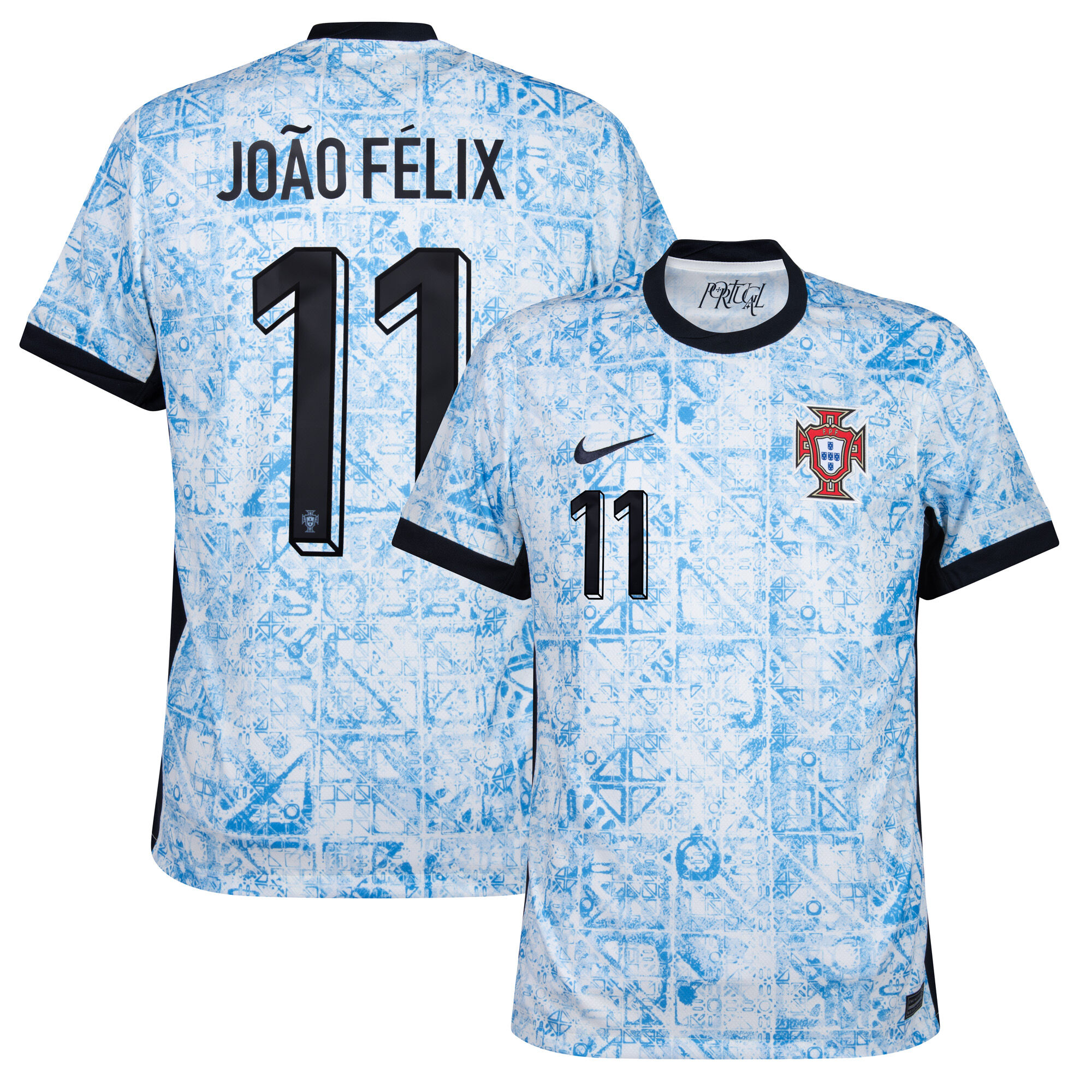 João Félix Men's Portugal 2024 Stadium Away Soccer Jersey