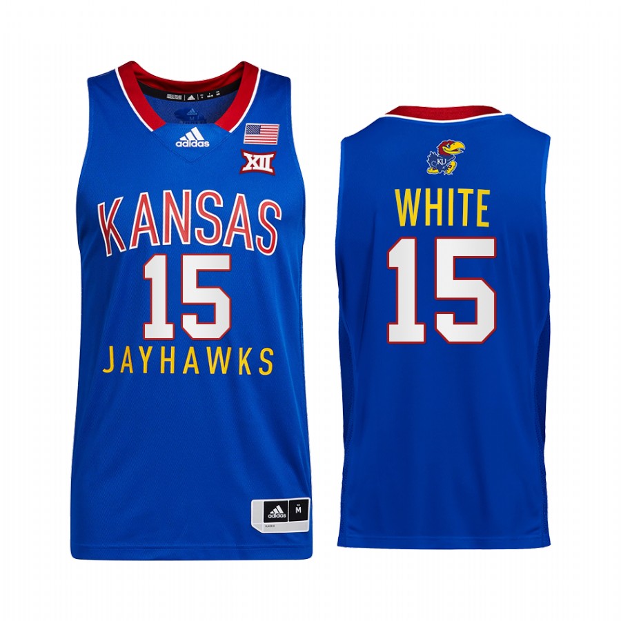Jo Jo White Kansas Jayhawks Royal Jersey College Throwback
