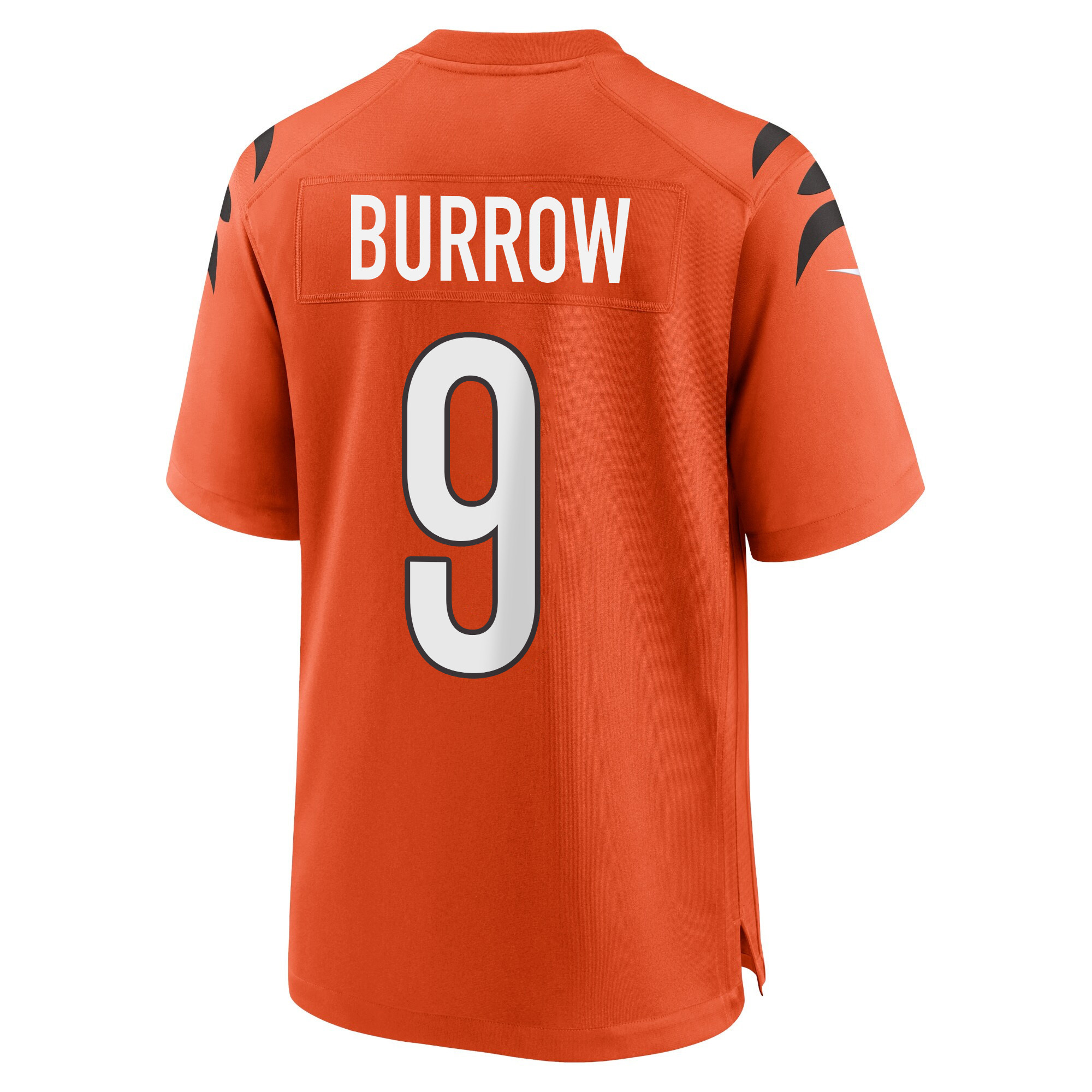 Joe Burrow 9 Cincinnati Bengals Super Bowl LVII Champions Men Alternate Game Stitched Jersey – Orange
