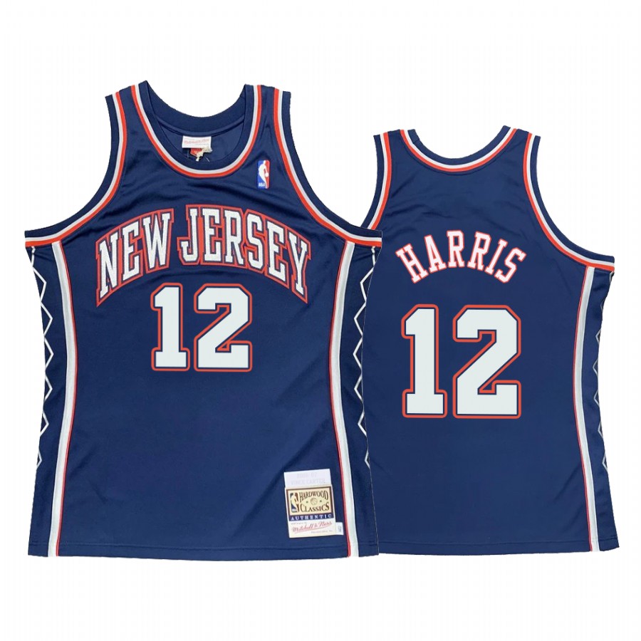 Joe Harris #12 Brooklyn Nets Blue Hardwood Classics Jersey