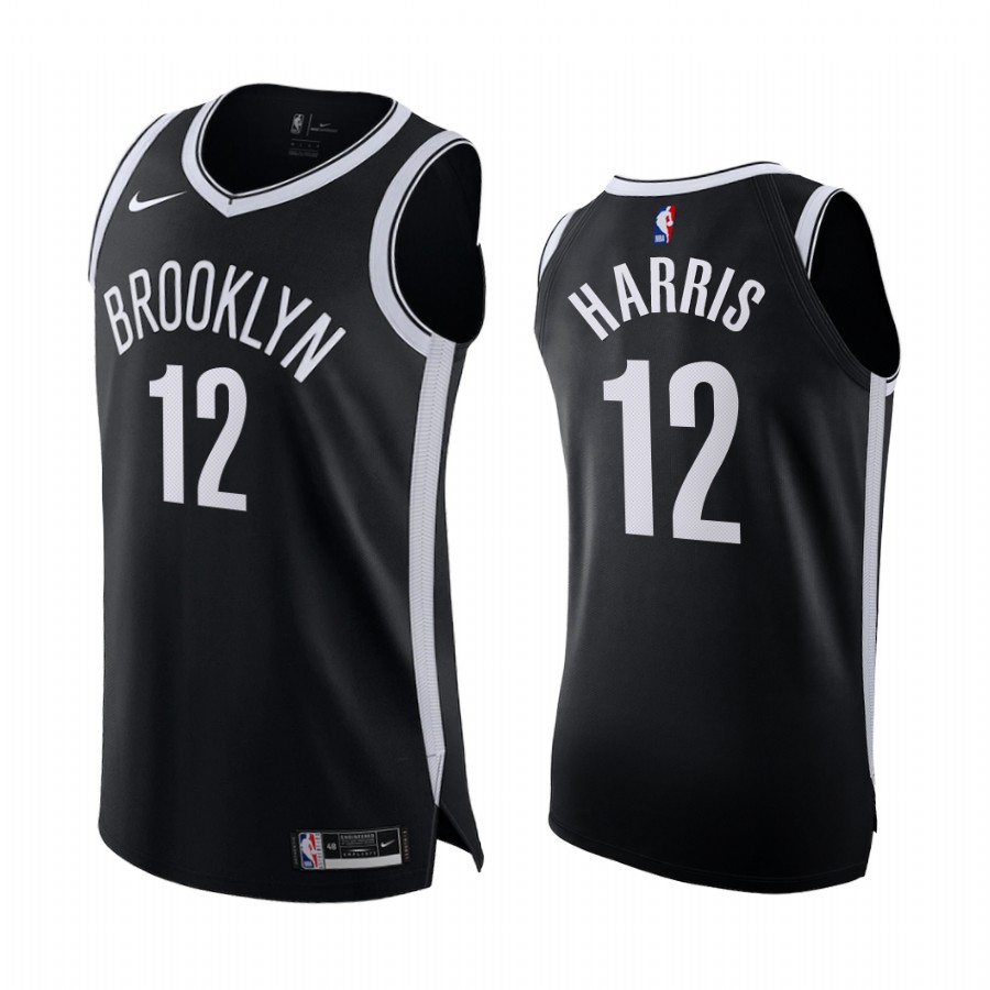 Joe Harris Brooklyn Nets Black Icon 2020-21 Jersey