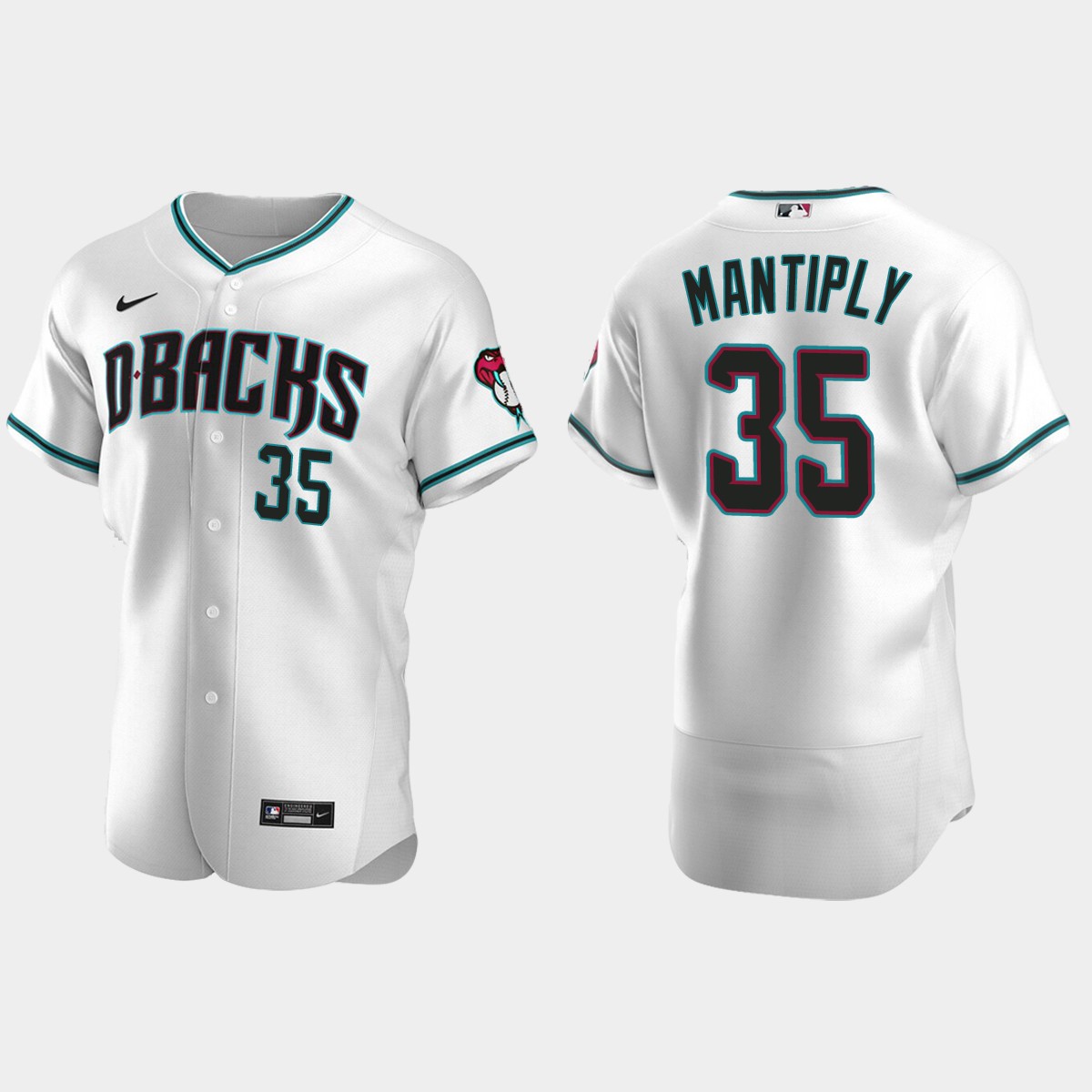 Joe Mantiply Arizona Diamondbacks Alternate Jersey - White
