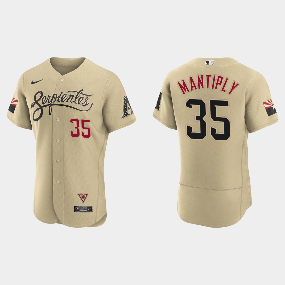 Joe Mantiply Arizona Diamondbacks City Connect Jersey - Gold
