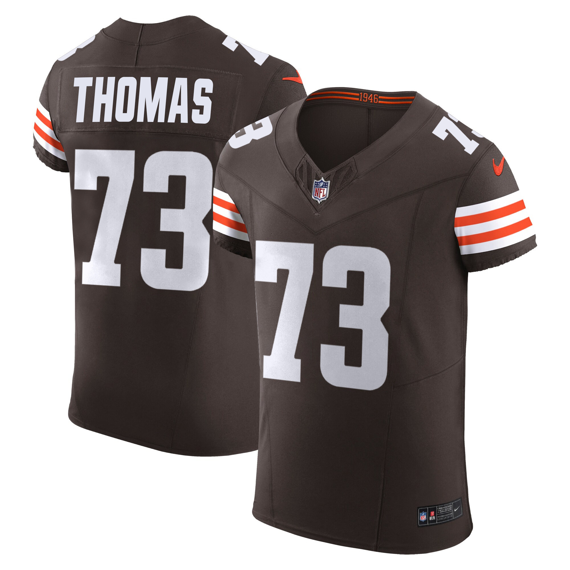 Joe Thomas Men's Cleveland Browns Vapor Elite Jersey - All Stitched