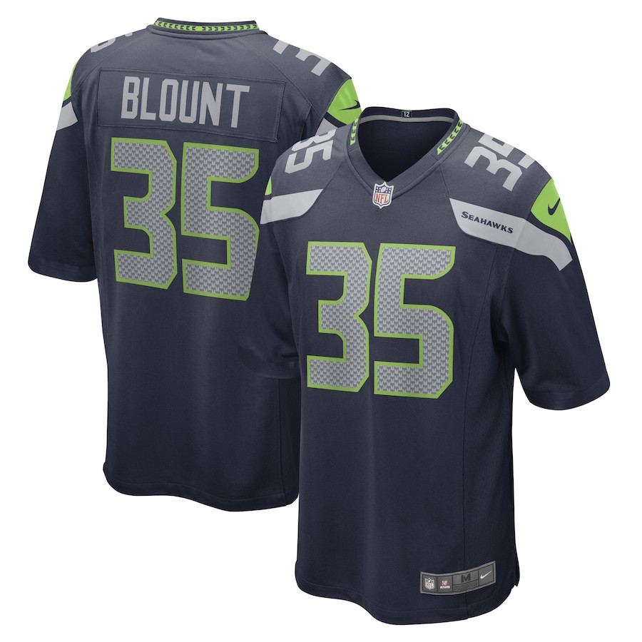 Joey Blount Seattle Seahawks Stitched Jersey – College Navy
