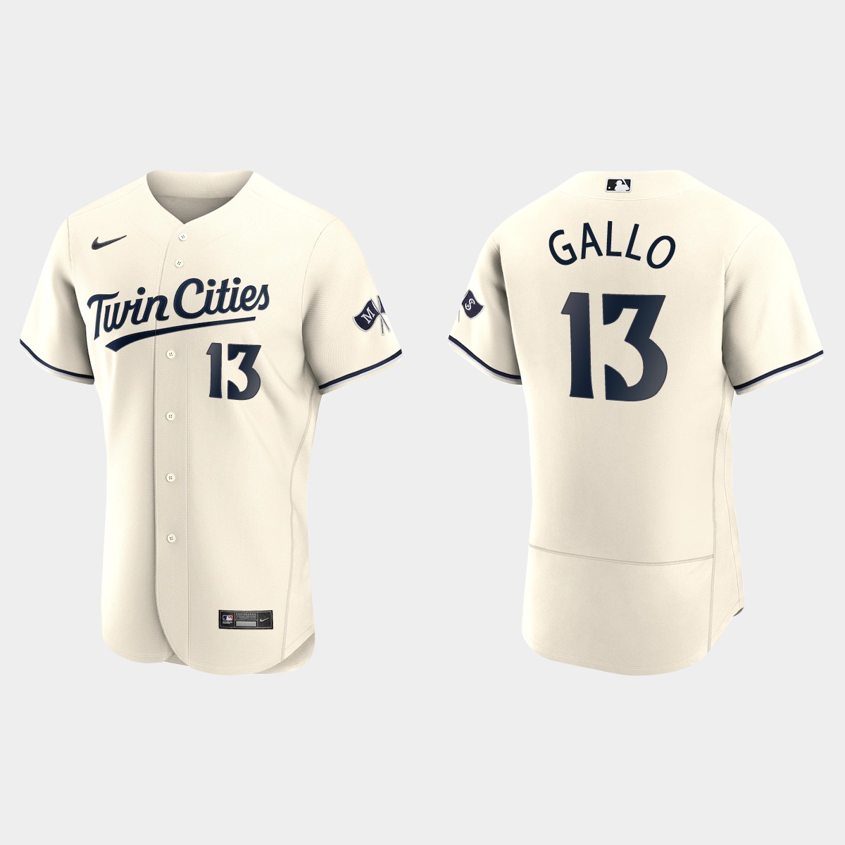 Joey Gallo Minnesota Twins Jersey - Cream