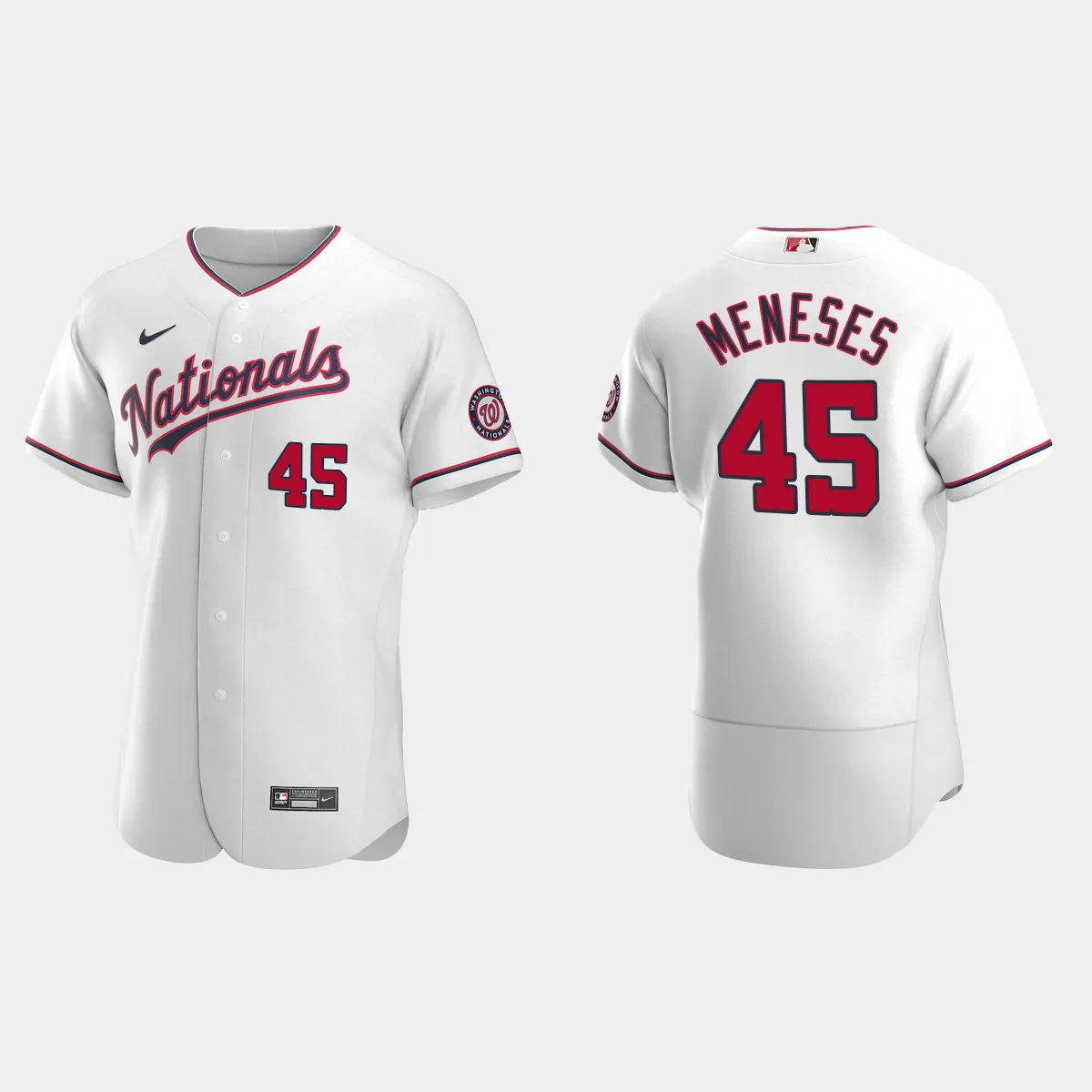 Joey Meneses Washington Nationals Alternate Jersey - White