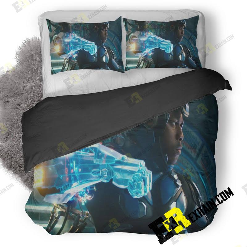 John Boyega In Pacific Rim Uprising 3A 3D Customized Duvet Cover Bedding Set