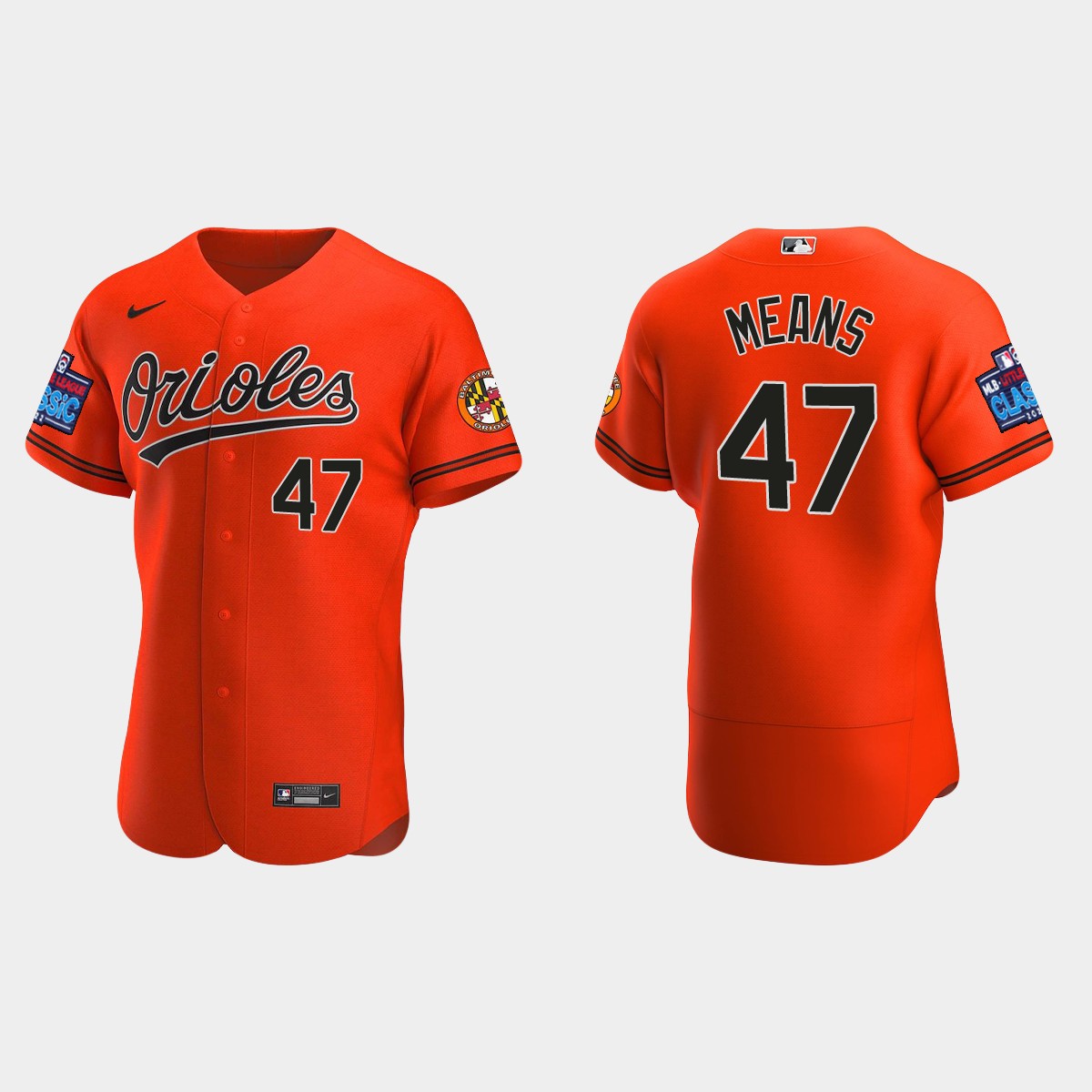 John Means Baltimore Orioles 2022 Little League Classic Jersey – Orange