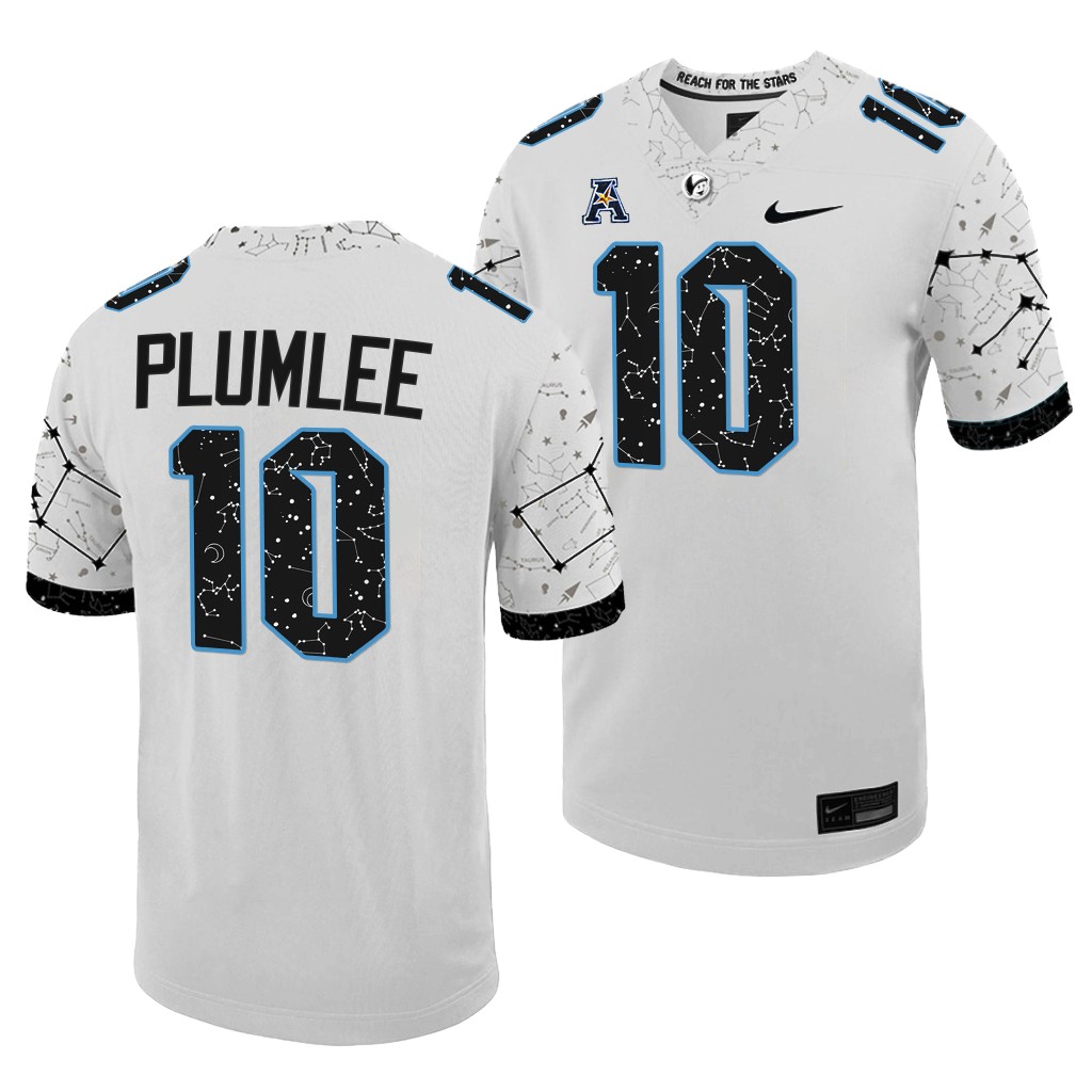 John Rhys Plumlee UCF Knights #10 White Jersey 2022 Space Game Men's Untouchable Uniform