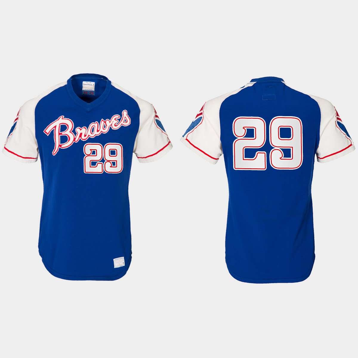 John Smoltz Atlanta Braves Heritage Throwback Jersey - Royal