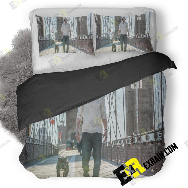John Wick Chapter Two New 3D Customized Duvet Cover Bedding Set