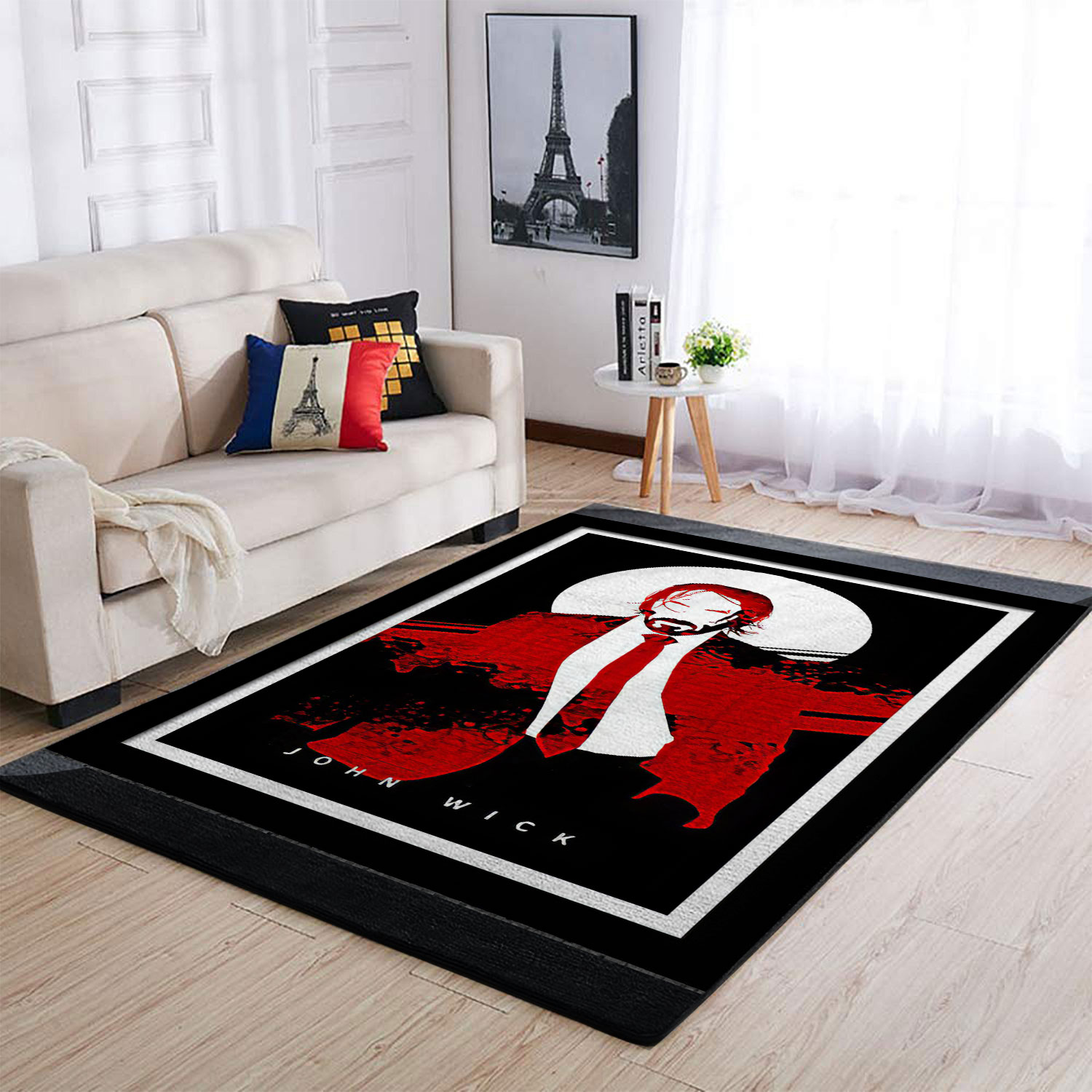 John Wick Keanu Reeves Rectangle Rug
