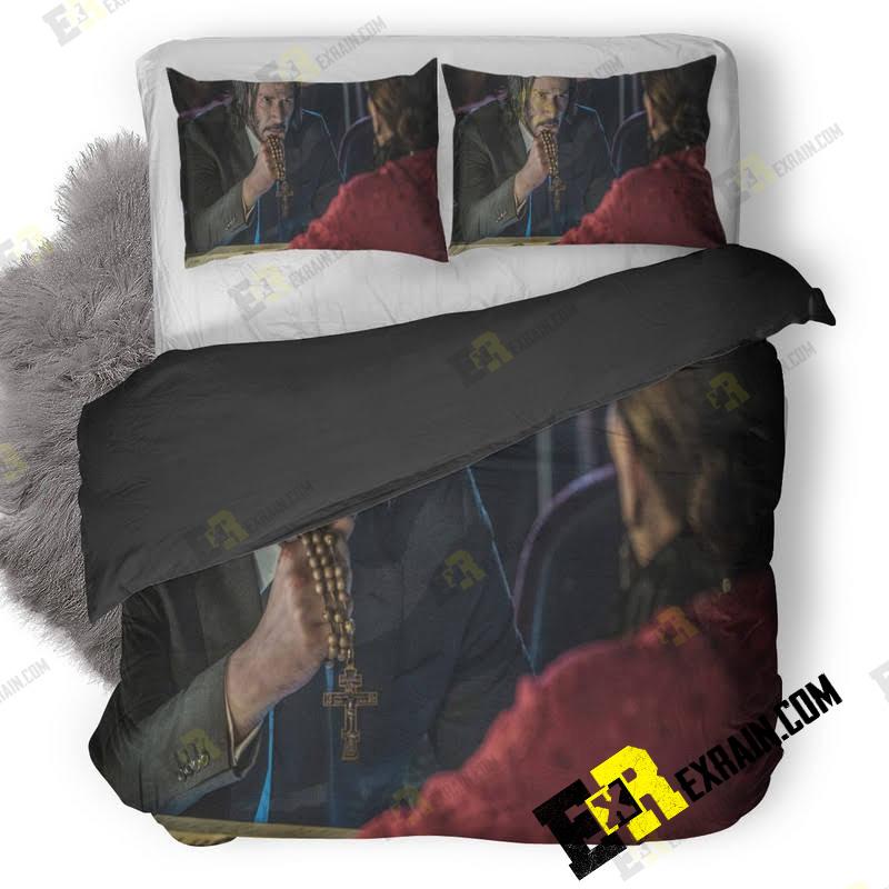 John Wick Parabellum Movie R5 3D Customized Duvet Cover Bedding Set