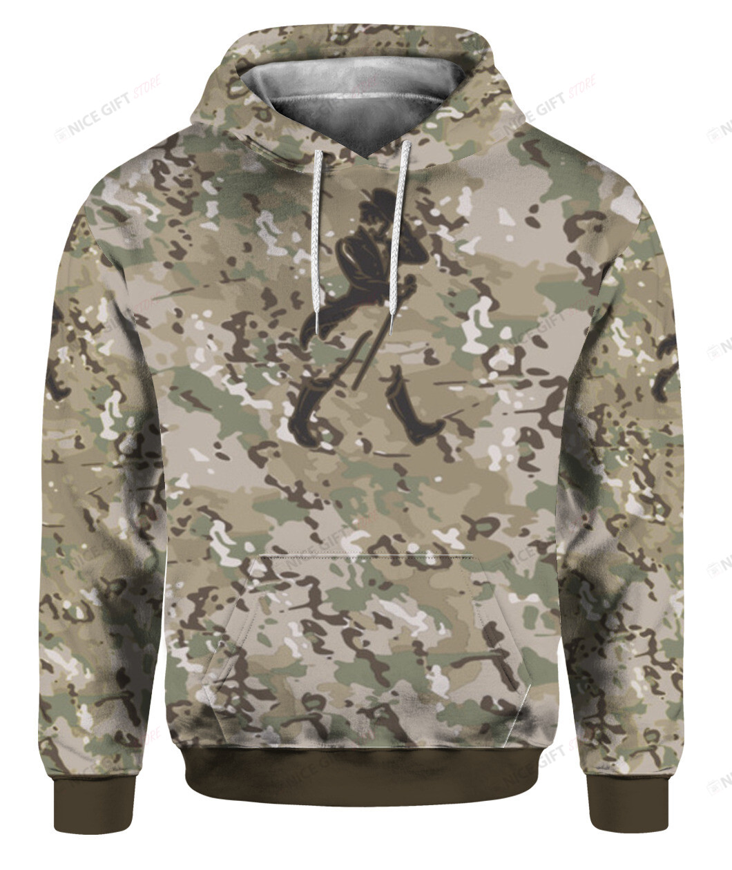 Johnnie Walker Camouflage 3D Hoodie Gift For Fans