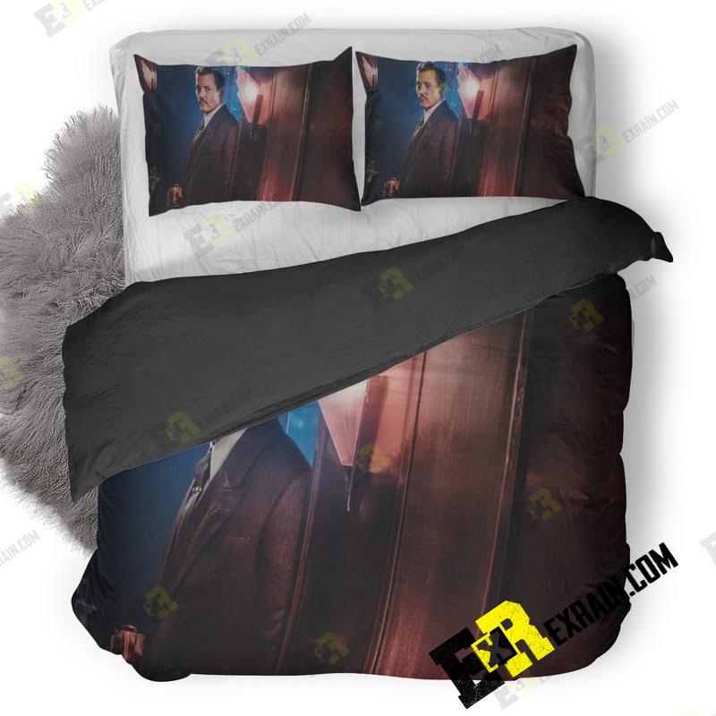 Johnny Depp As Ratchett Murder On The Orient Express Gb 3D Customized Duvet Cover Bedding Set