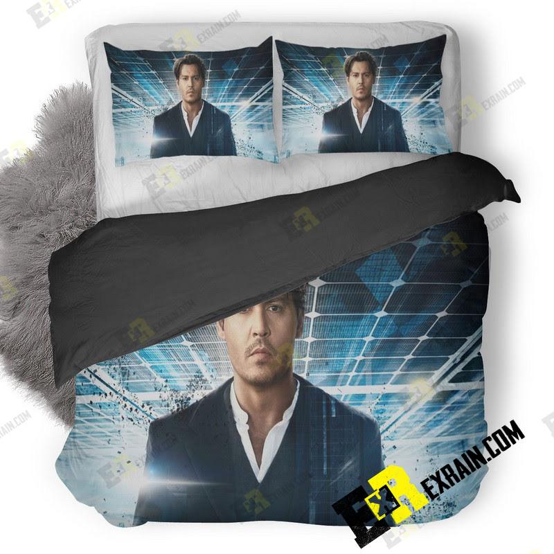 Johnny Depp In Transcendence 3D Customized Duvet Cover Bedding Set