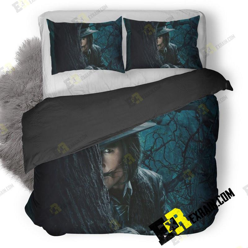 Johnny Depp The Wolf Into The Woods 3D Customized Duvet Cover Bedding Set
