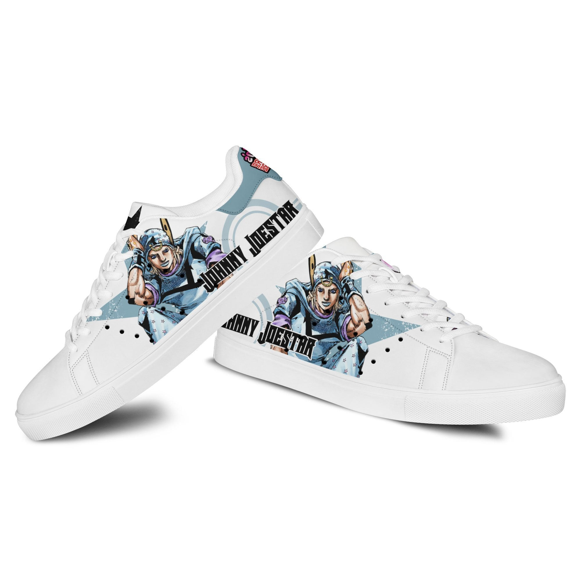 Johnny Joestar Skate Sneakers Custom Anime Jojo’s Bizarre Adventure Shoes