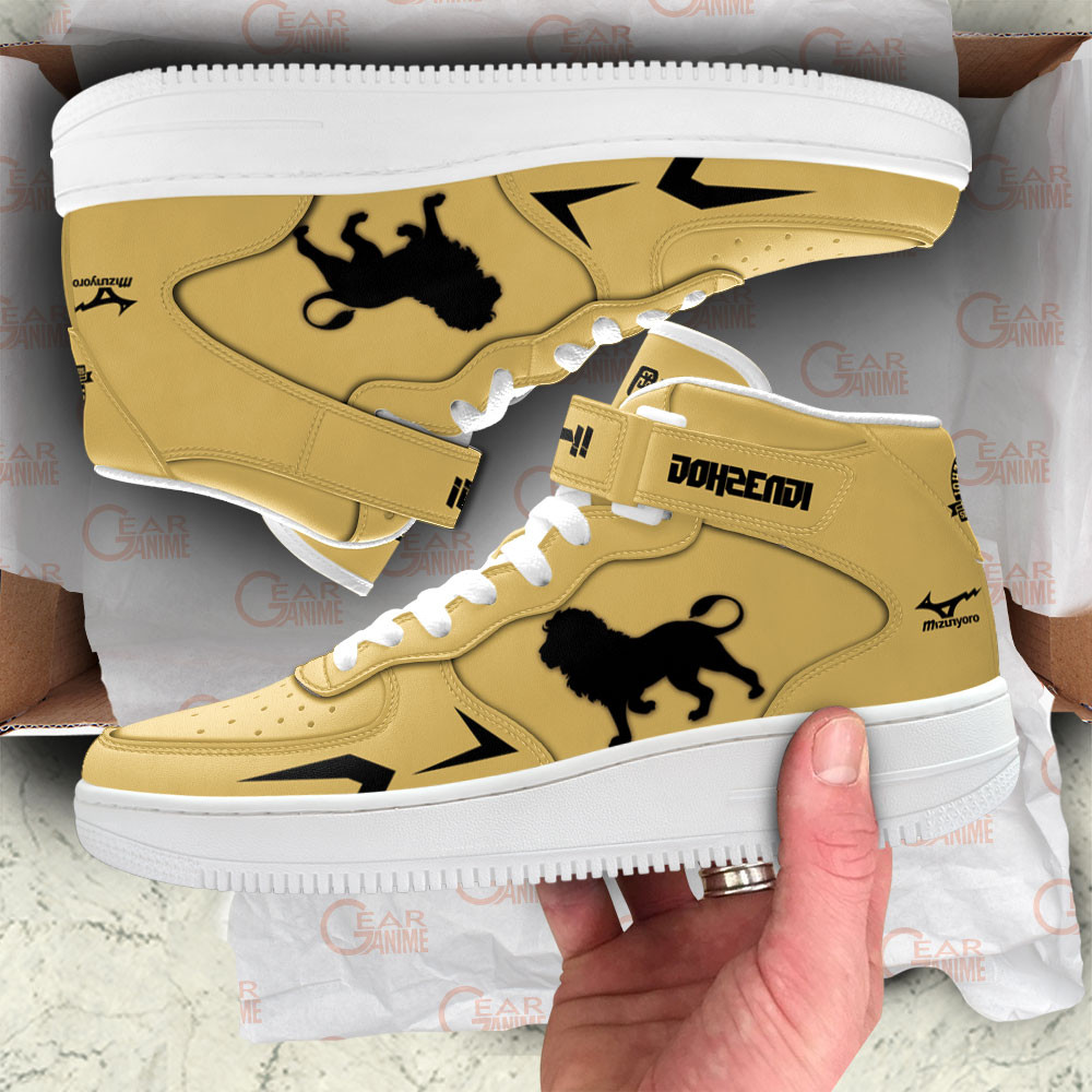 Johzenji Sneakers Air Mid Custom Haikyuu Anime Shoes