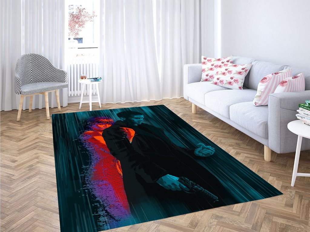 Joi In The Rain Blade Runner Living Room Modern Carpet Rectangle Rug