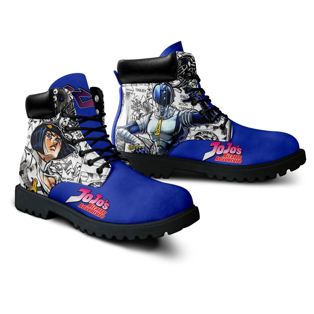 Jojo’s Bizarre Adventure Bruno Bucciarati Boots Custom Anime Shoes