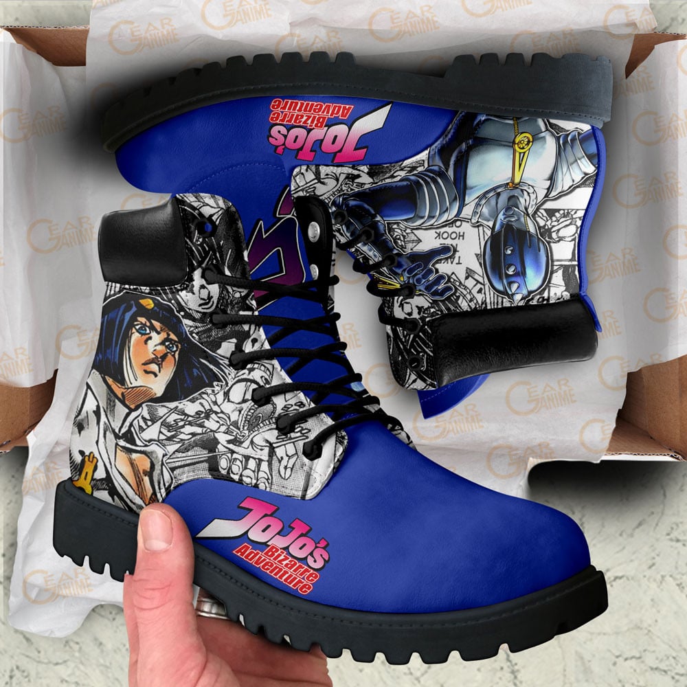 Jojo’s Bizarre Adventure Bruno Bucciarati Boots Custom Anime Shoes