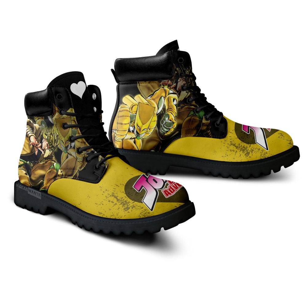 JoJo’s Bizarre Adventure Dio Brando Boots Anime Custom Shoes