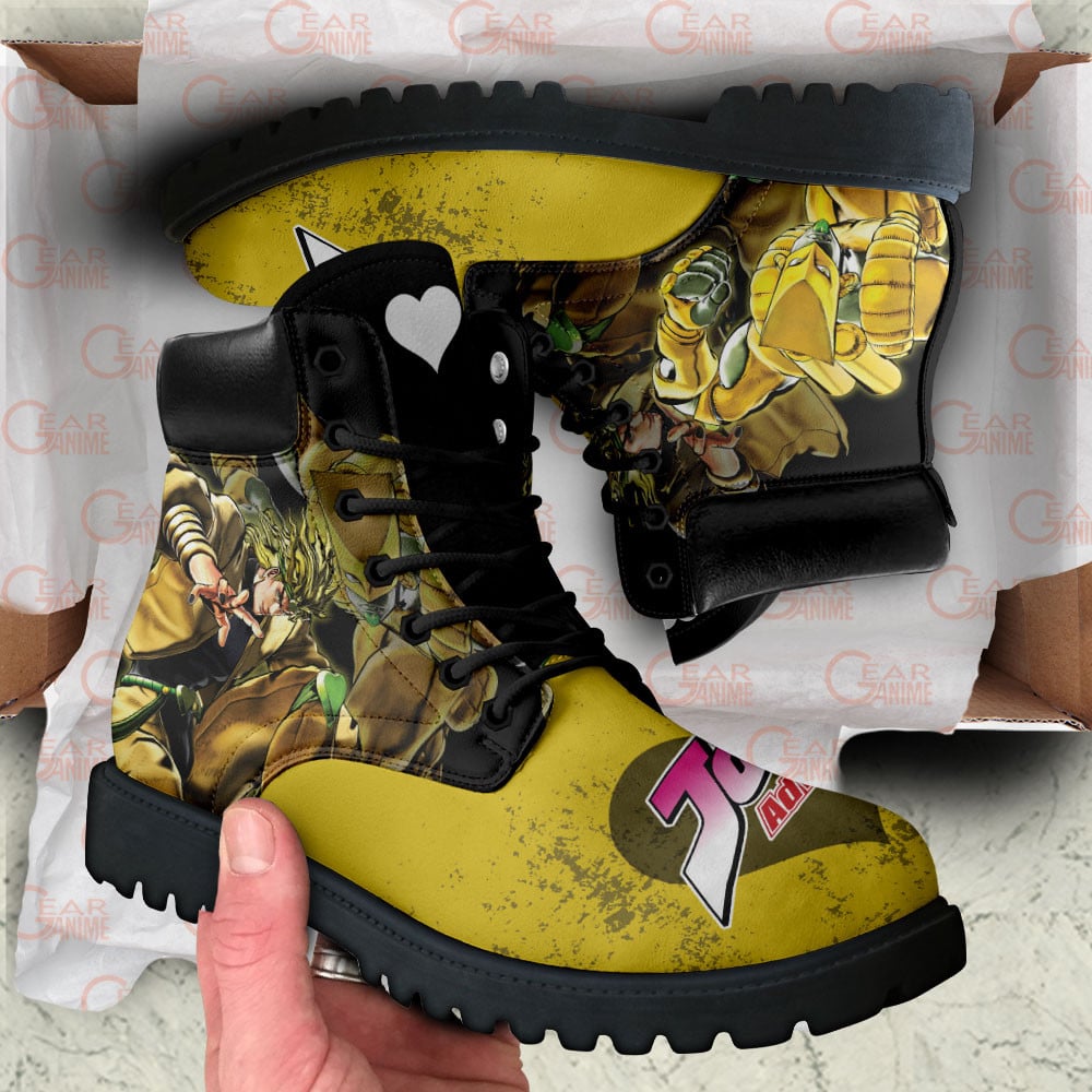 JoJo’s Bizarre Adventure Dio Brando Boots Anime Custom Shoes