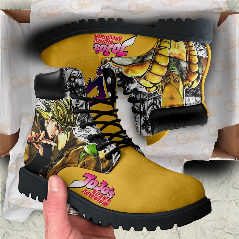 Jojo’s Bizarre Adventure Dio Brando Boots Custom Anime Shoes
