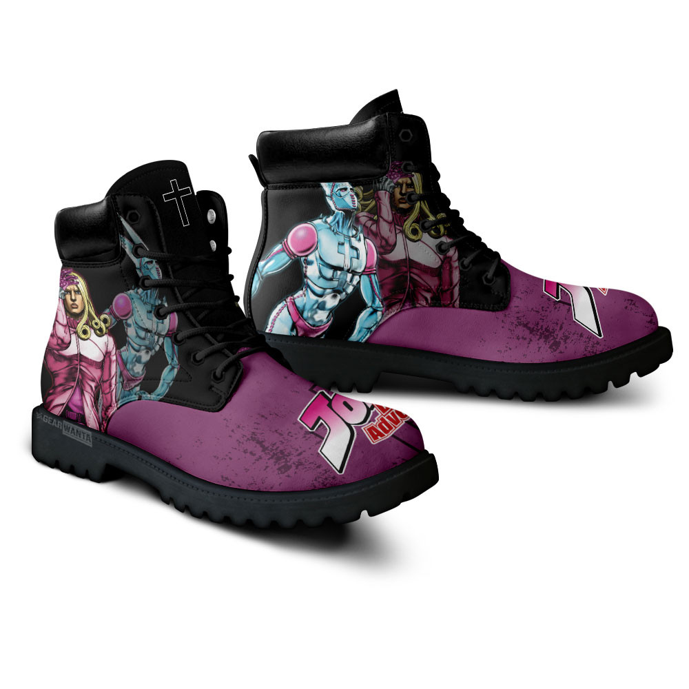 JoJo’s Bizarre Adventure Funny Valentine Boots Anime Custom Shoes