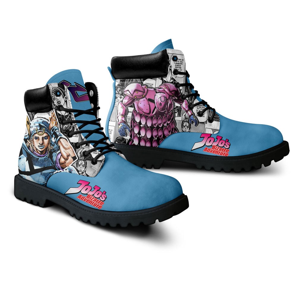Jojo’s Bizarre Adventure Johnny Joestar Boots Custom Anime Shoes