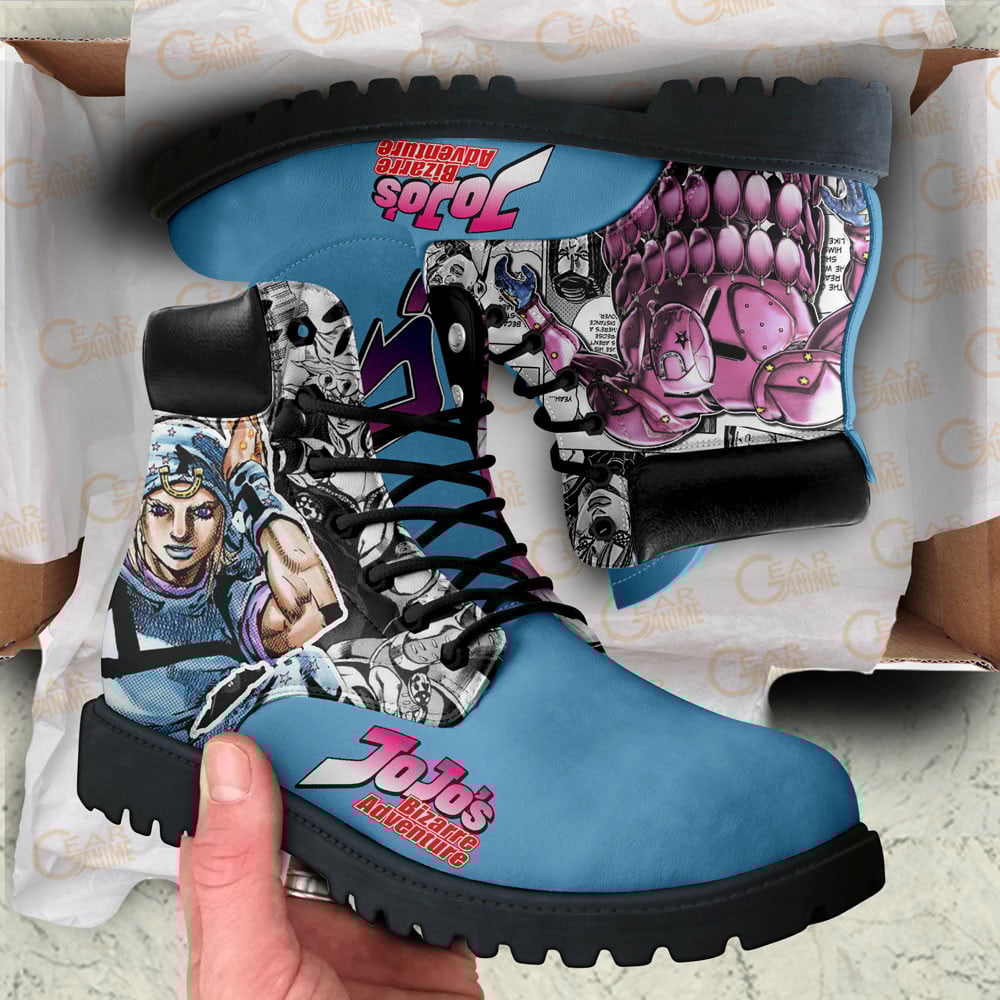 Jojo’s Bizarre Adventure Johnny Joestar Boots Custom Anime Shoes