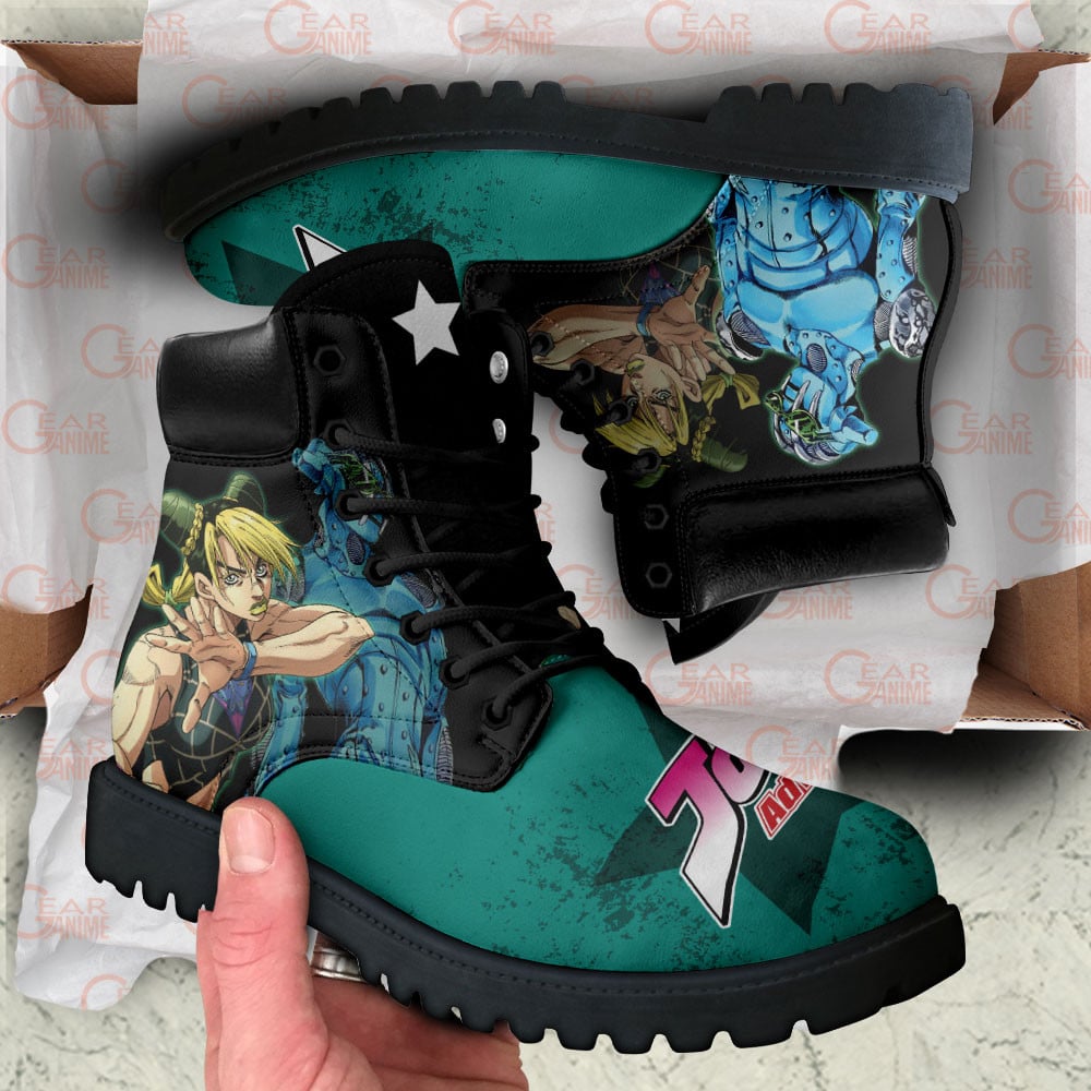 JoJo’s Bizarre Adventure Jolyne Kujo Boots Anime Custom Shoes